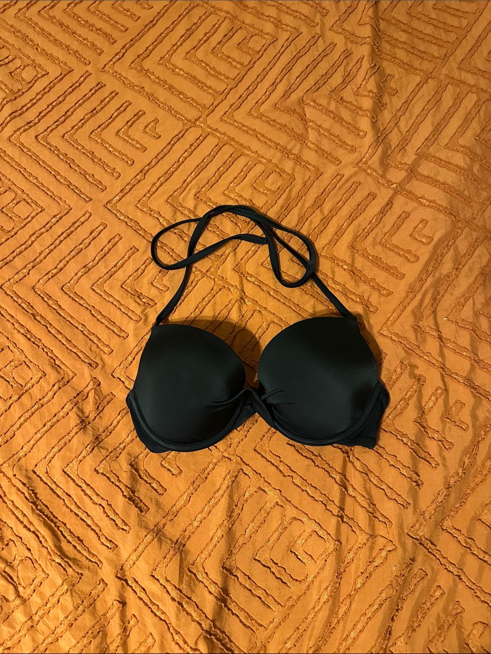 Black Padded Bikini Top
